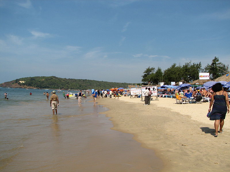 Baga beach