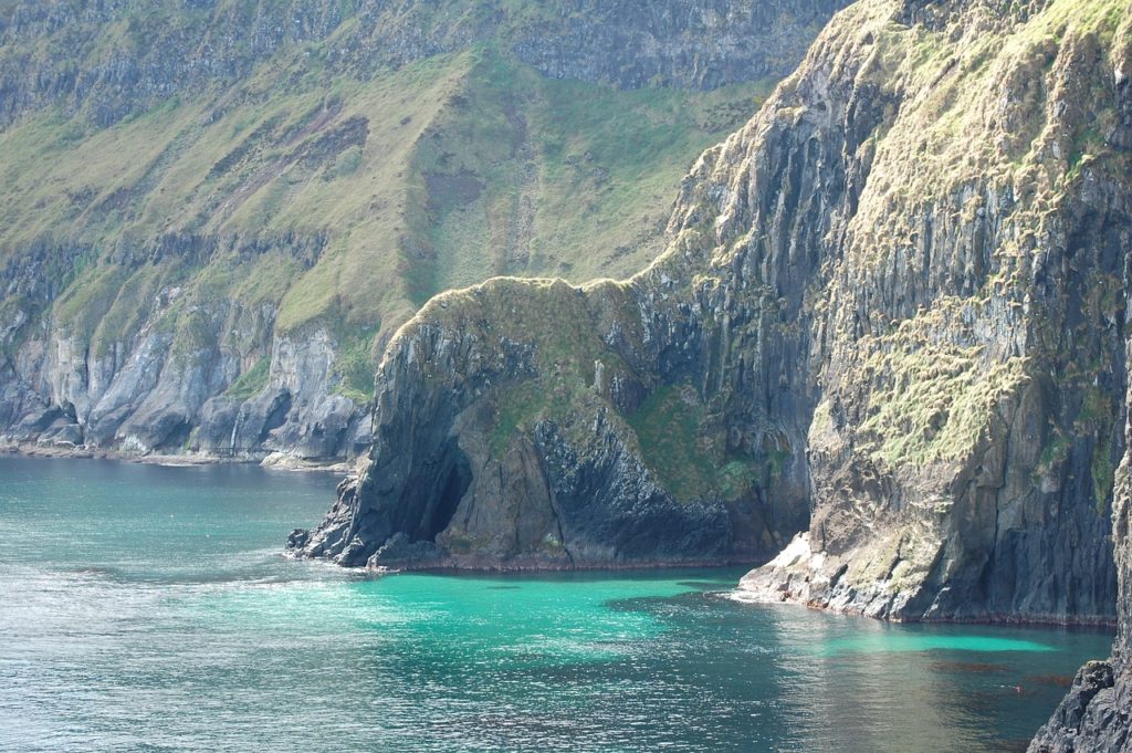 Antrim coast Northern Ireland coast